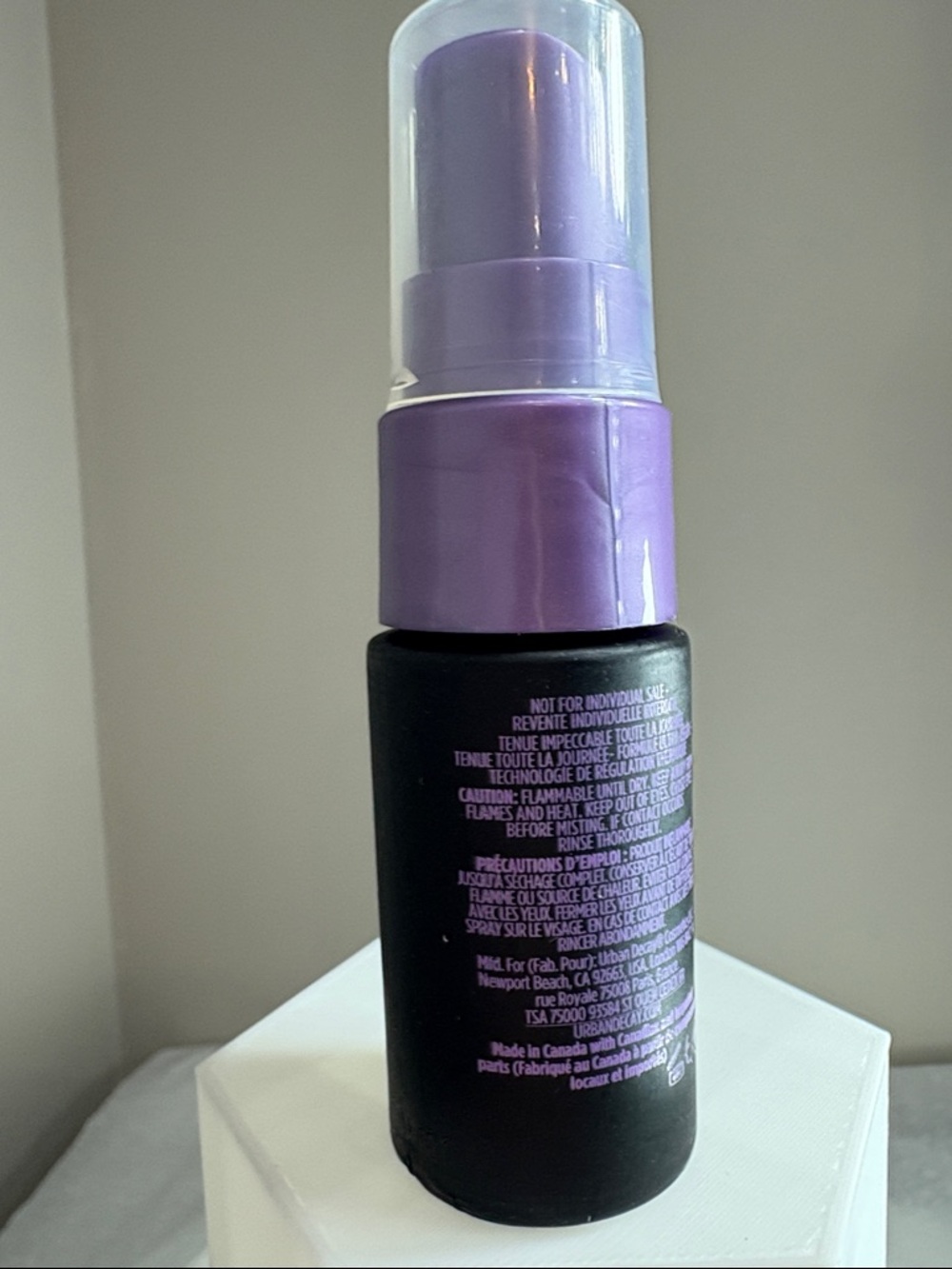 3/$25 Urban Decay All Nighter Waterproof Natural Finish Setting Spray 15 mL BNIB - Picture 2 of 2